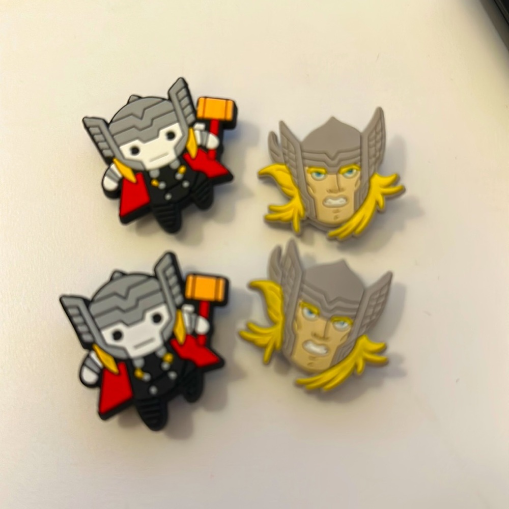 Avengers Thor croc charms